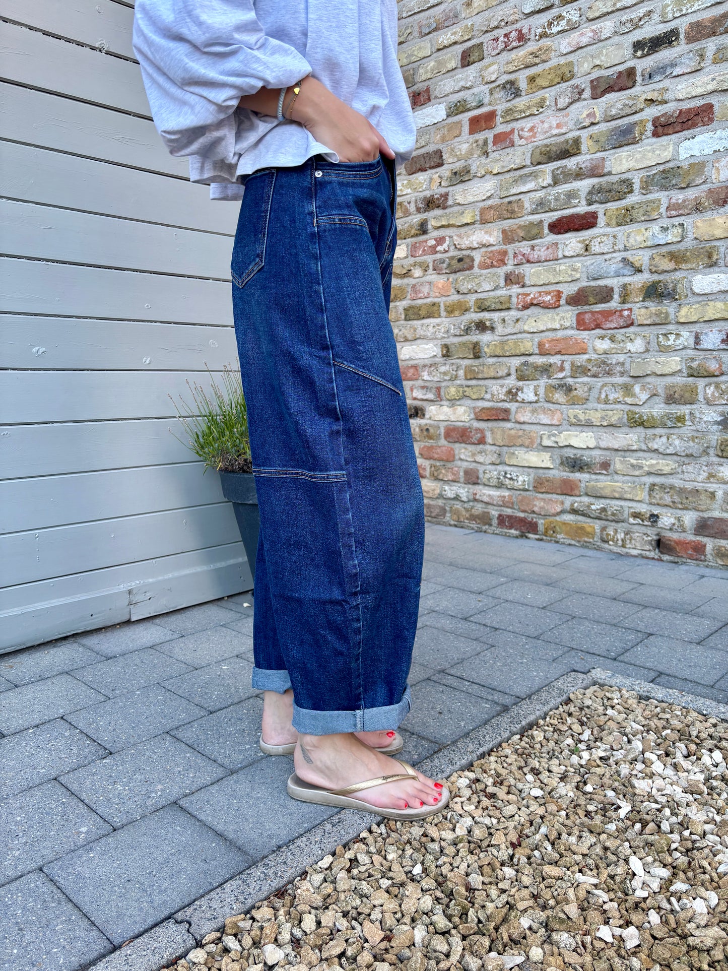 Cargo balloon jeans