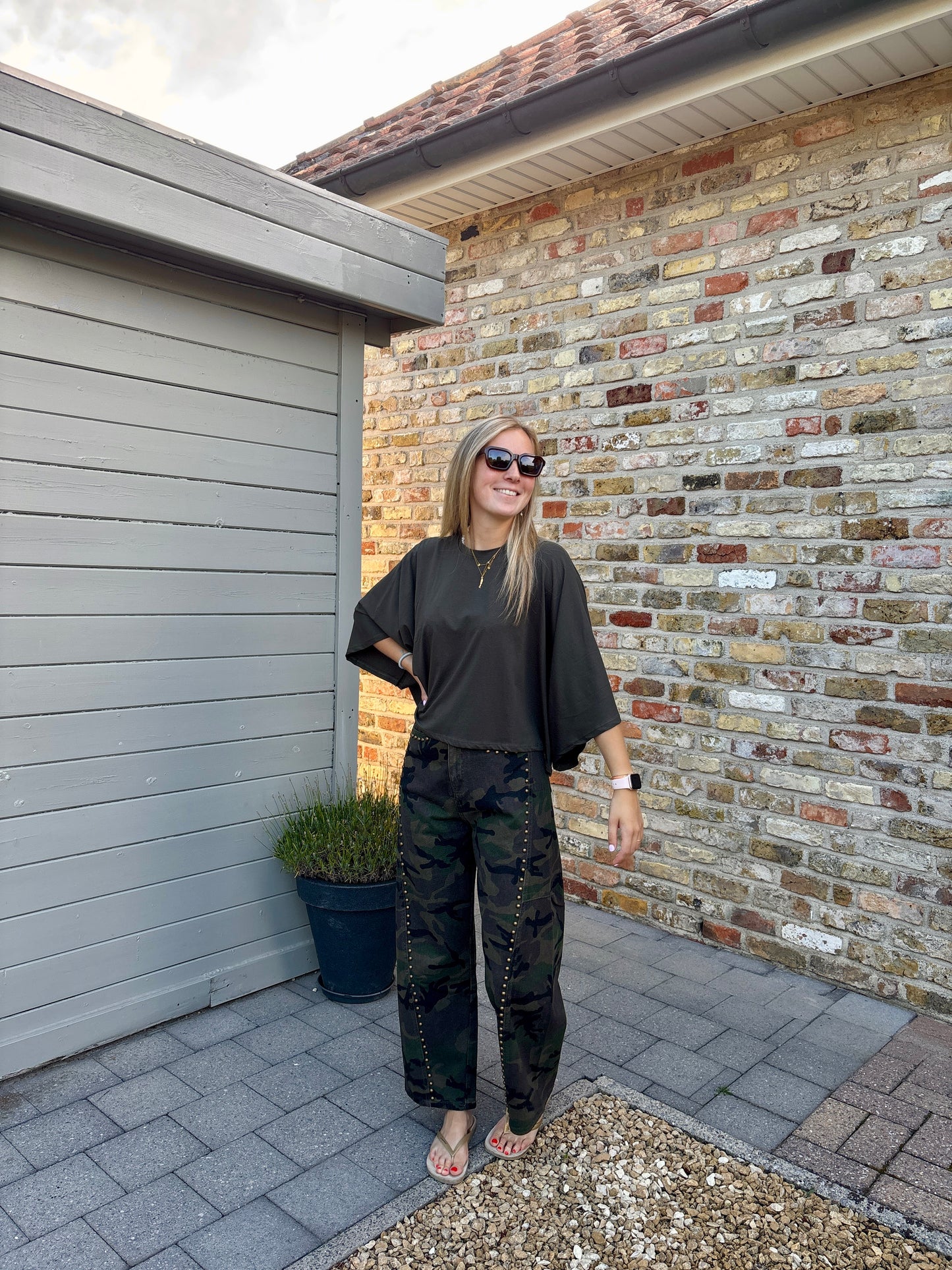 Olive t-shirt - kaki