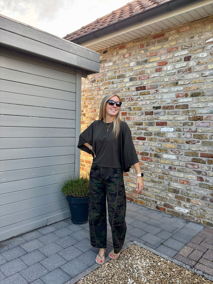 Olive t-shirt - kaki
