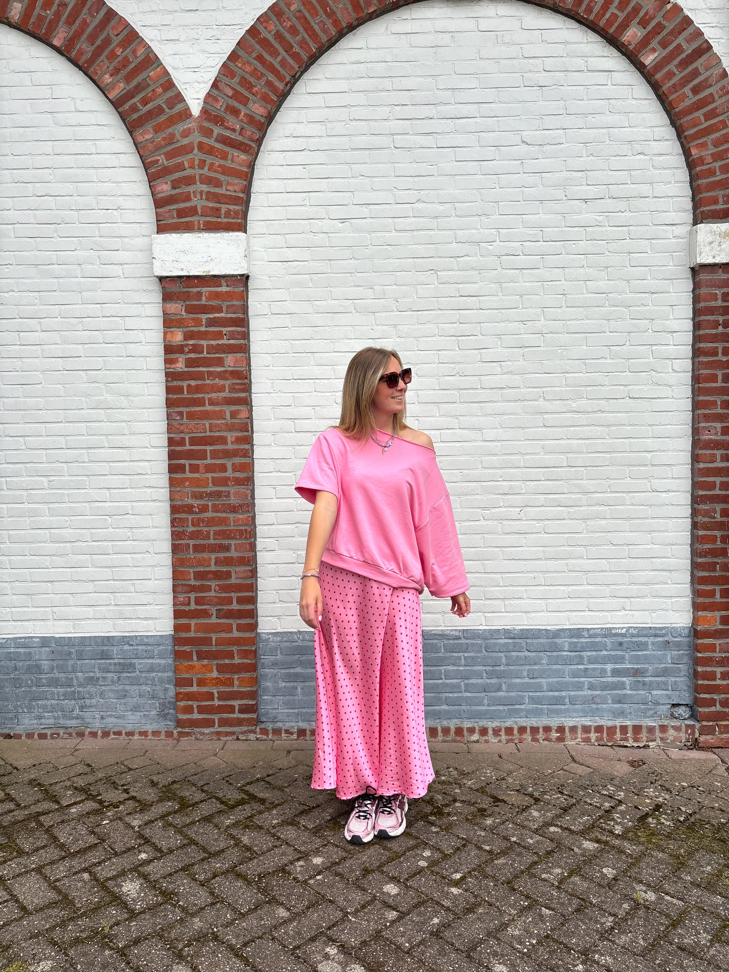 Flo T-shirt - roze