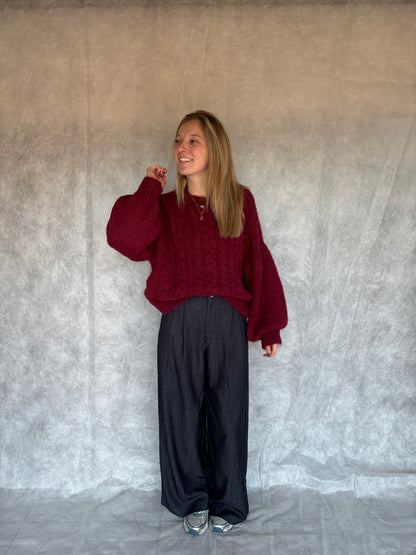 Lily trui - bordeaux