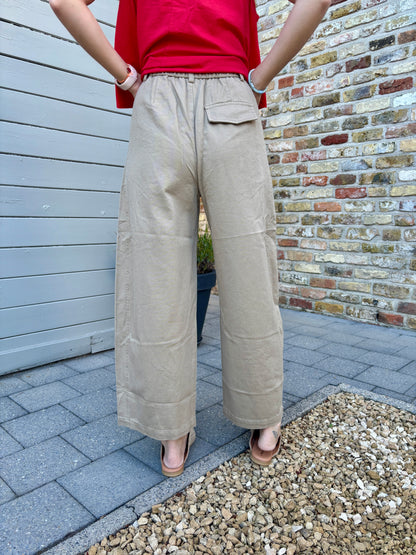 Balloon jeans - beige