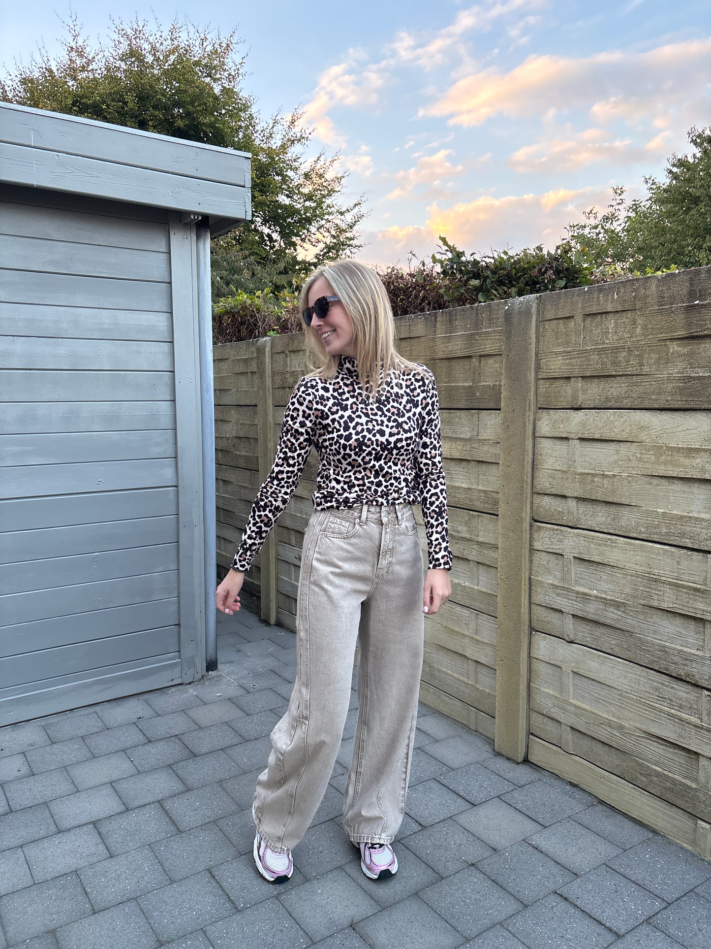 Loa top - leopard