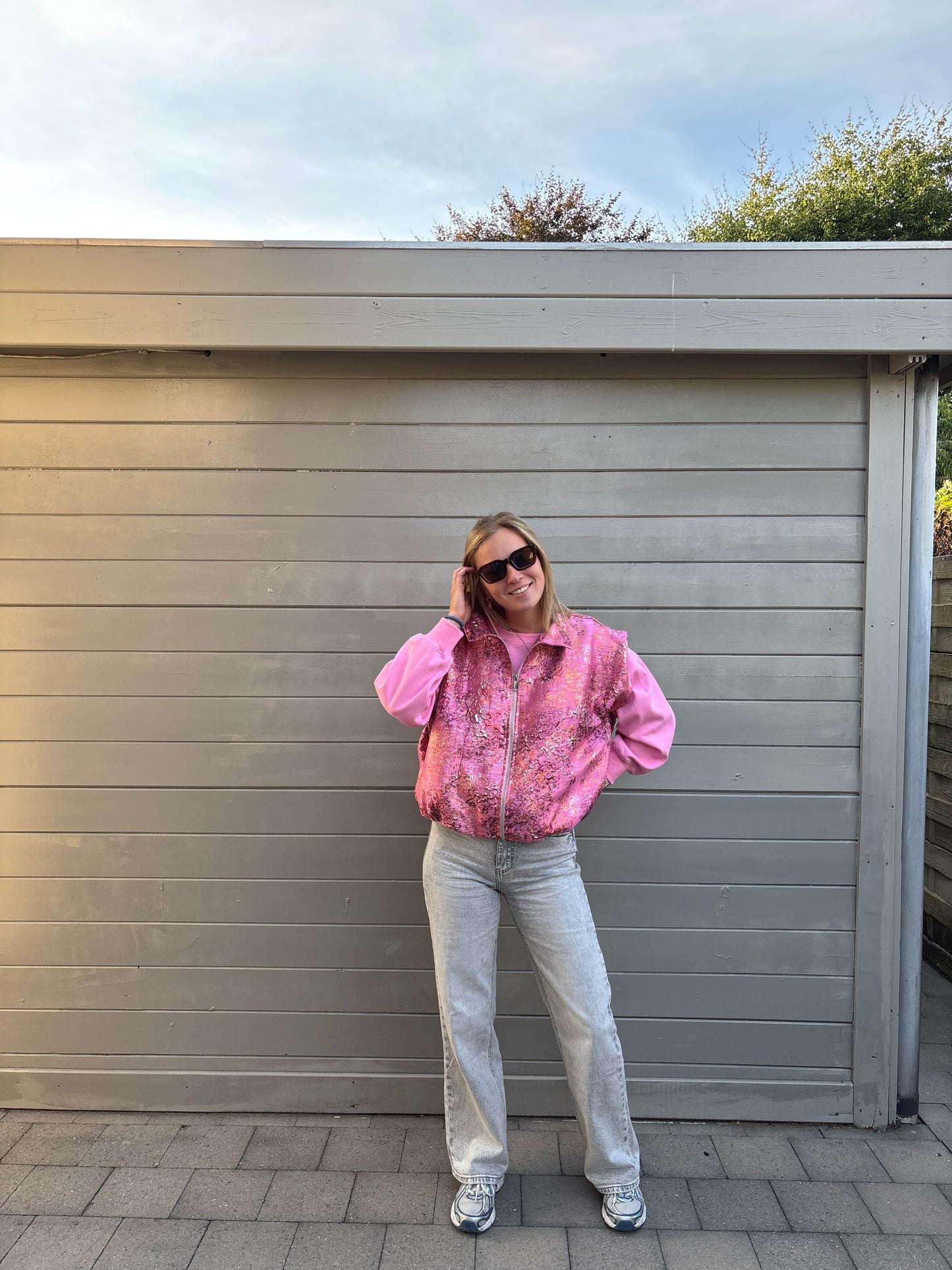 Suus vest - roze