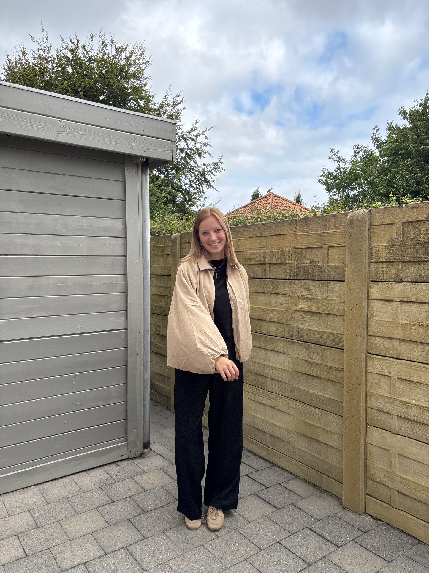 Esmee jas - beige