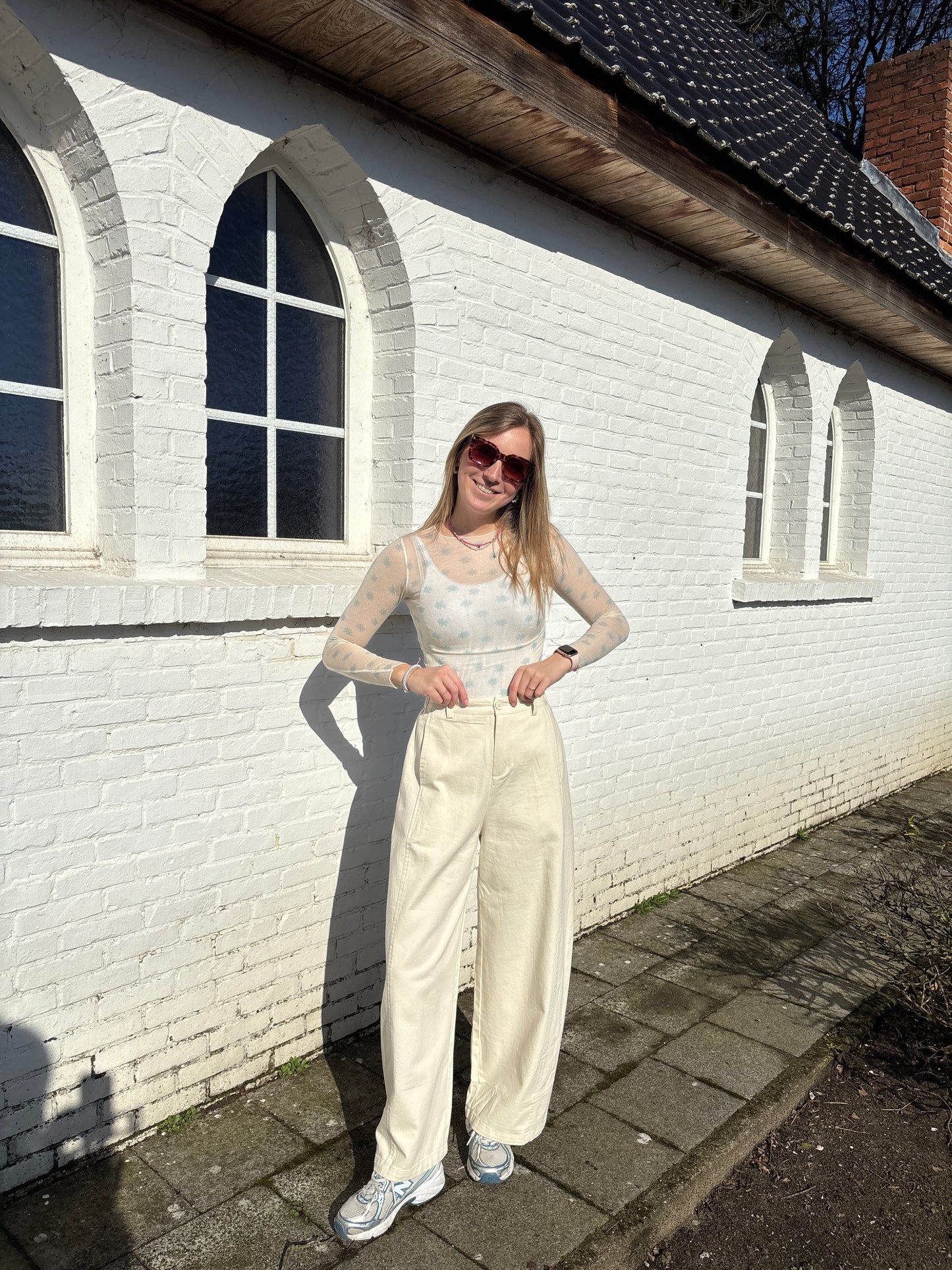 LAATSTE! Flower top - munt