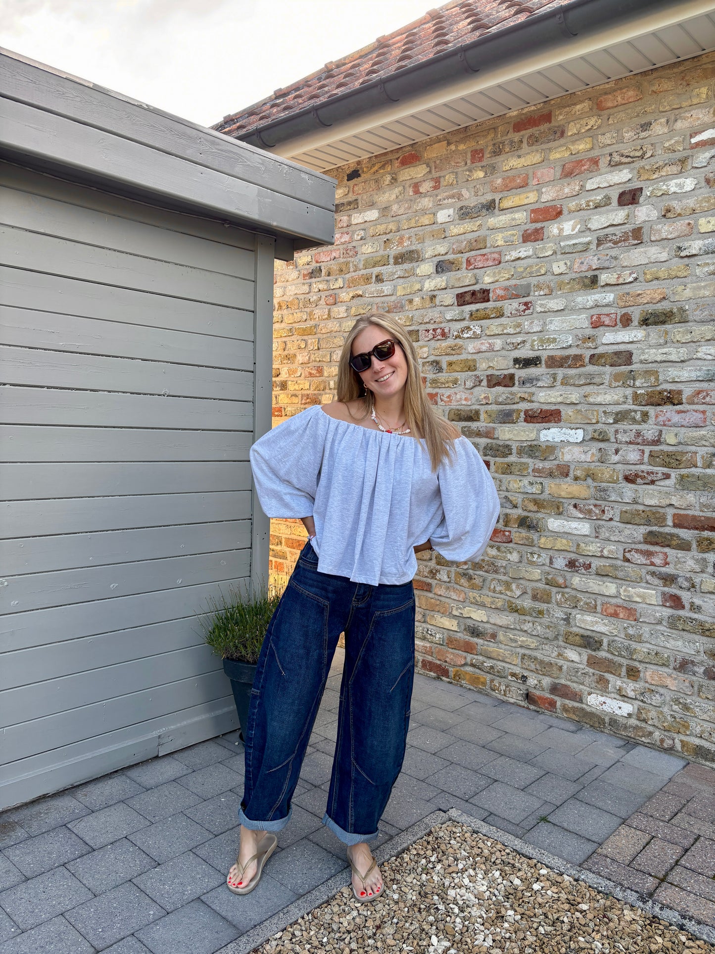 Cargo balloon jeans