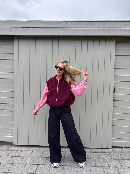 Jutta vestje - bordeaux
