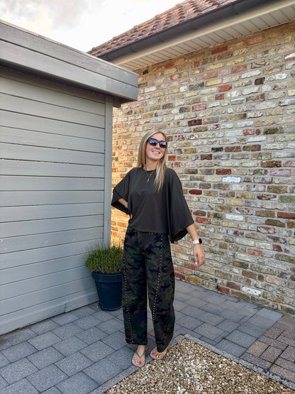 Olive t-shirt - kaki
