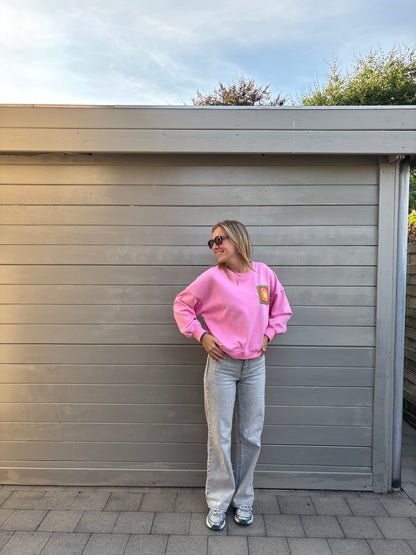 Lou sweater - roze