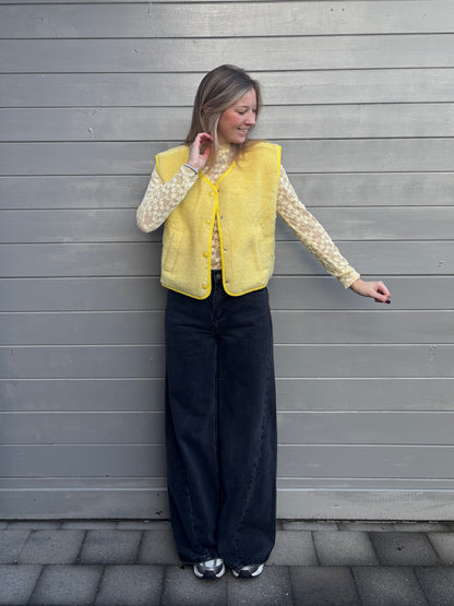 Sammy gilet - geel