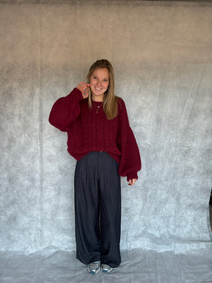 Lily trui - bordeaux