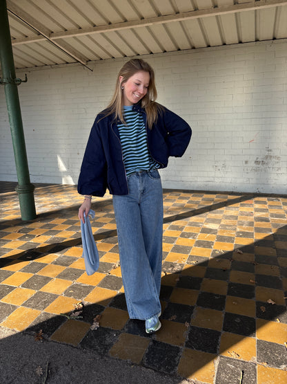 LAATSTE! Lola jasje - donkerblauw