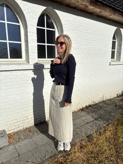 Hailey top - donkerblauw