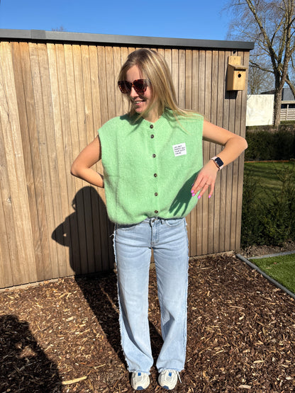 Tilly top - lichtgroen