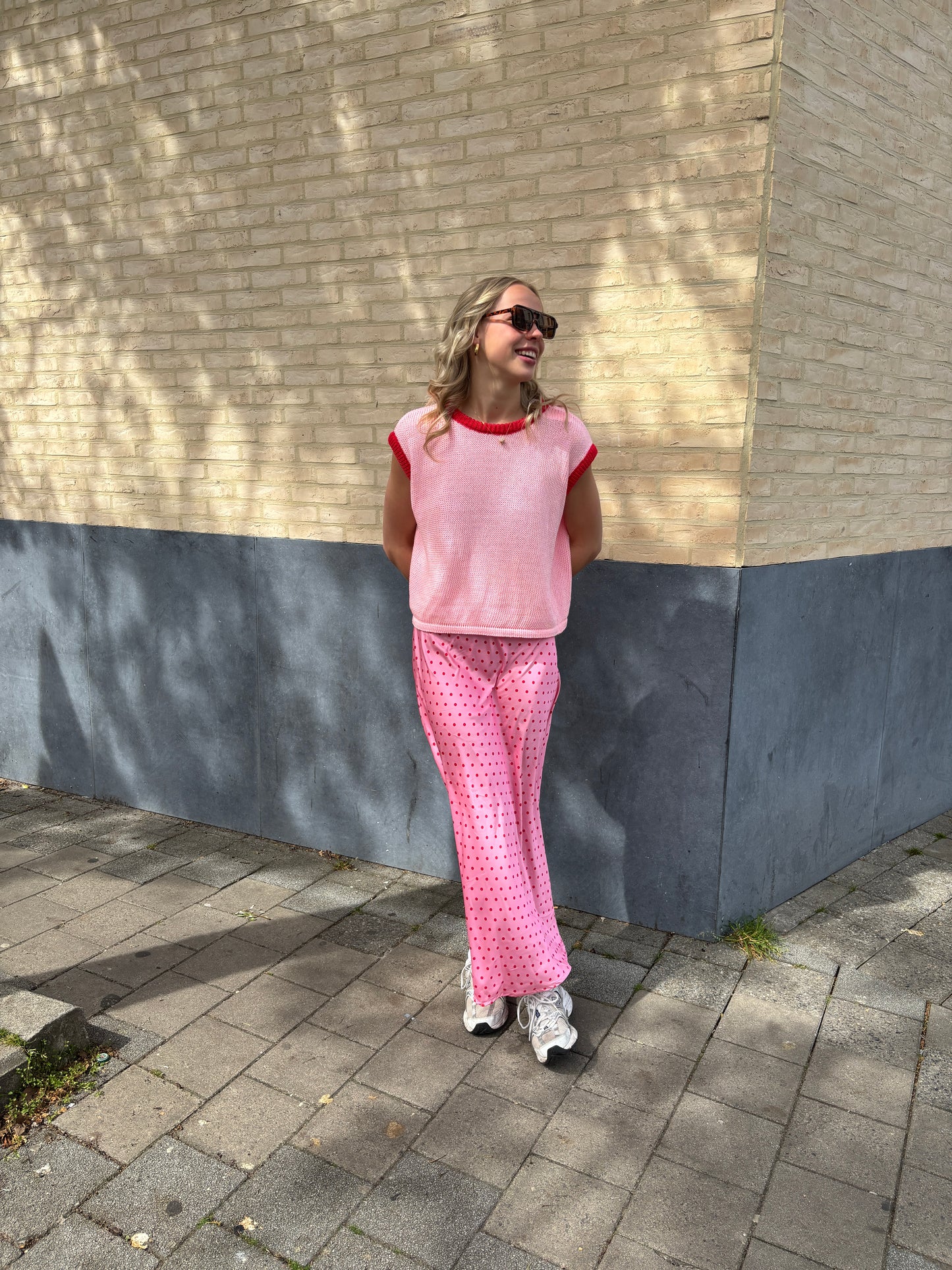 Jolle spencer - roze/rood