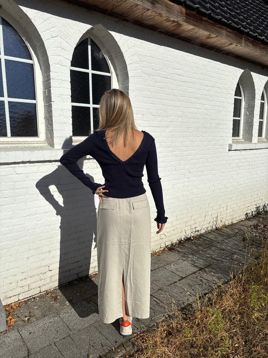Hailey top - donkerblauw