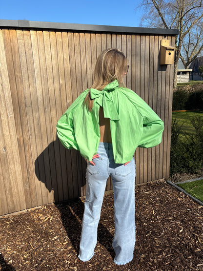 Zara blouse - lichtgroen