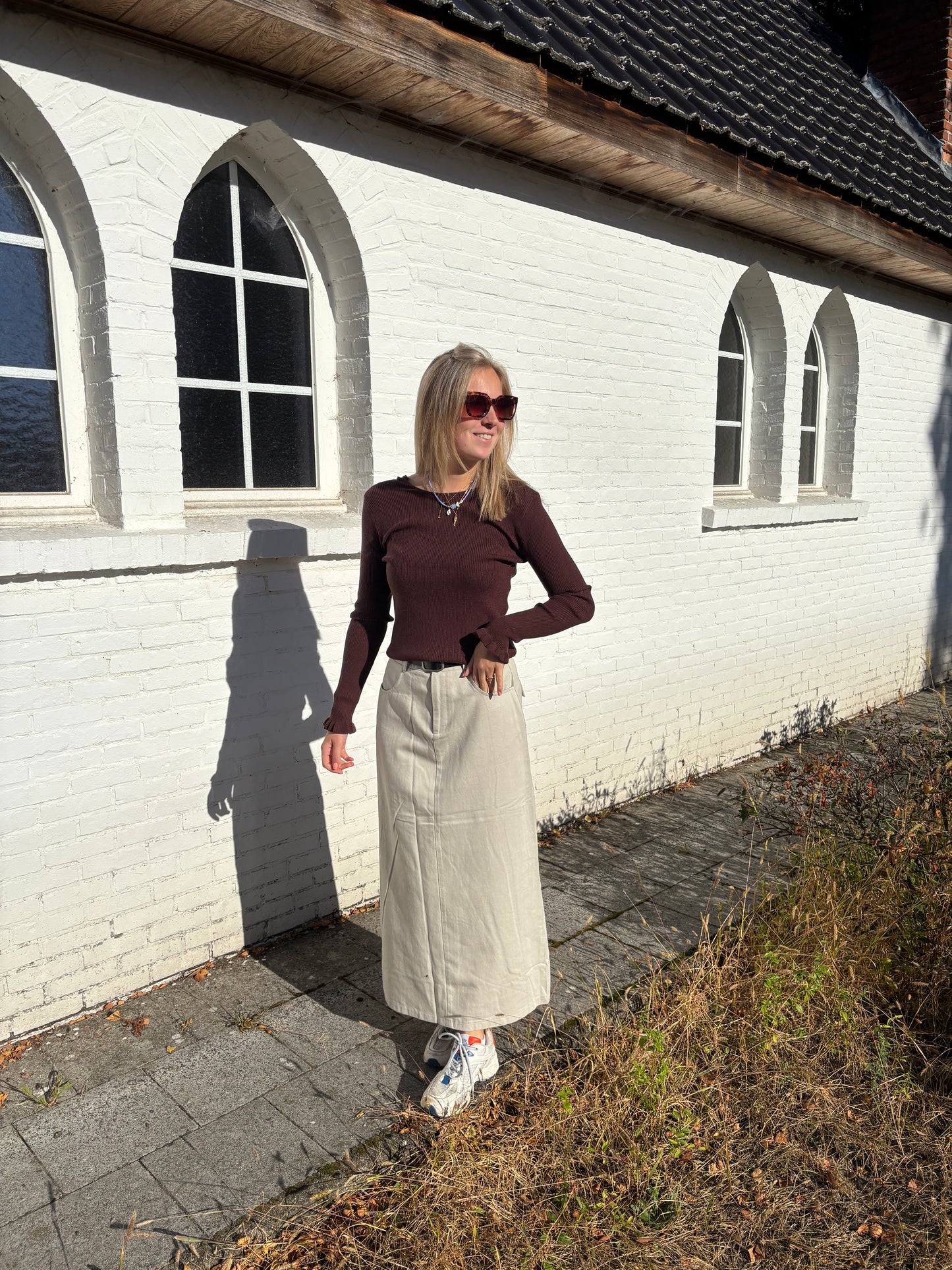 Hailey top - bruin