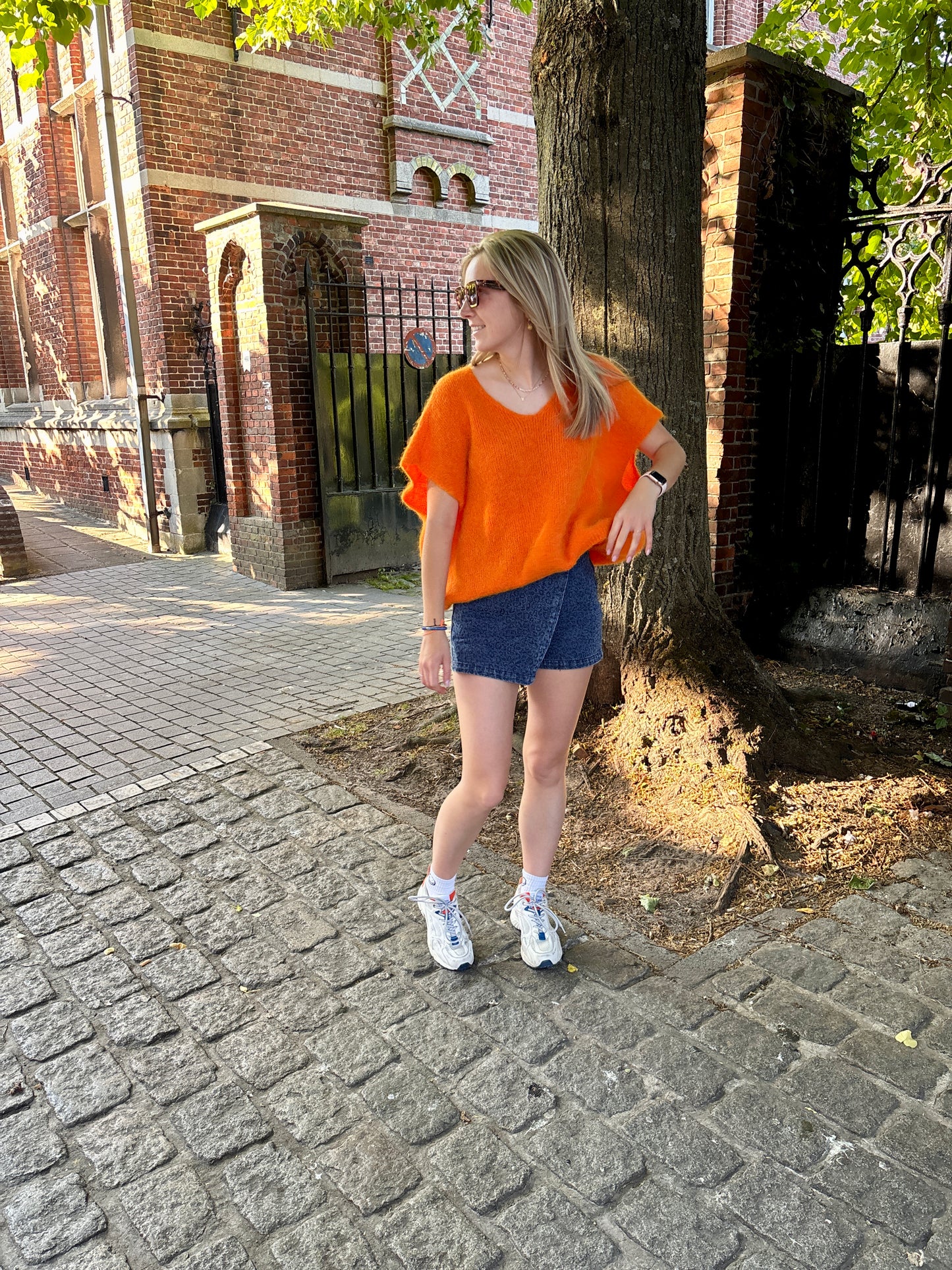 Coco knit - oranje