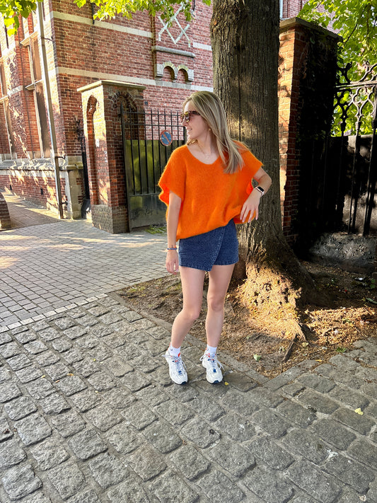 Coco knit - oranje