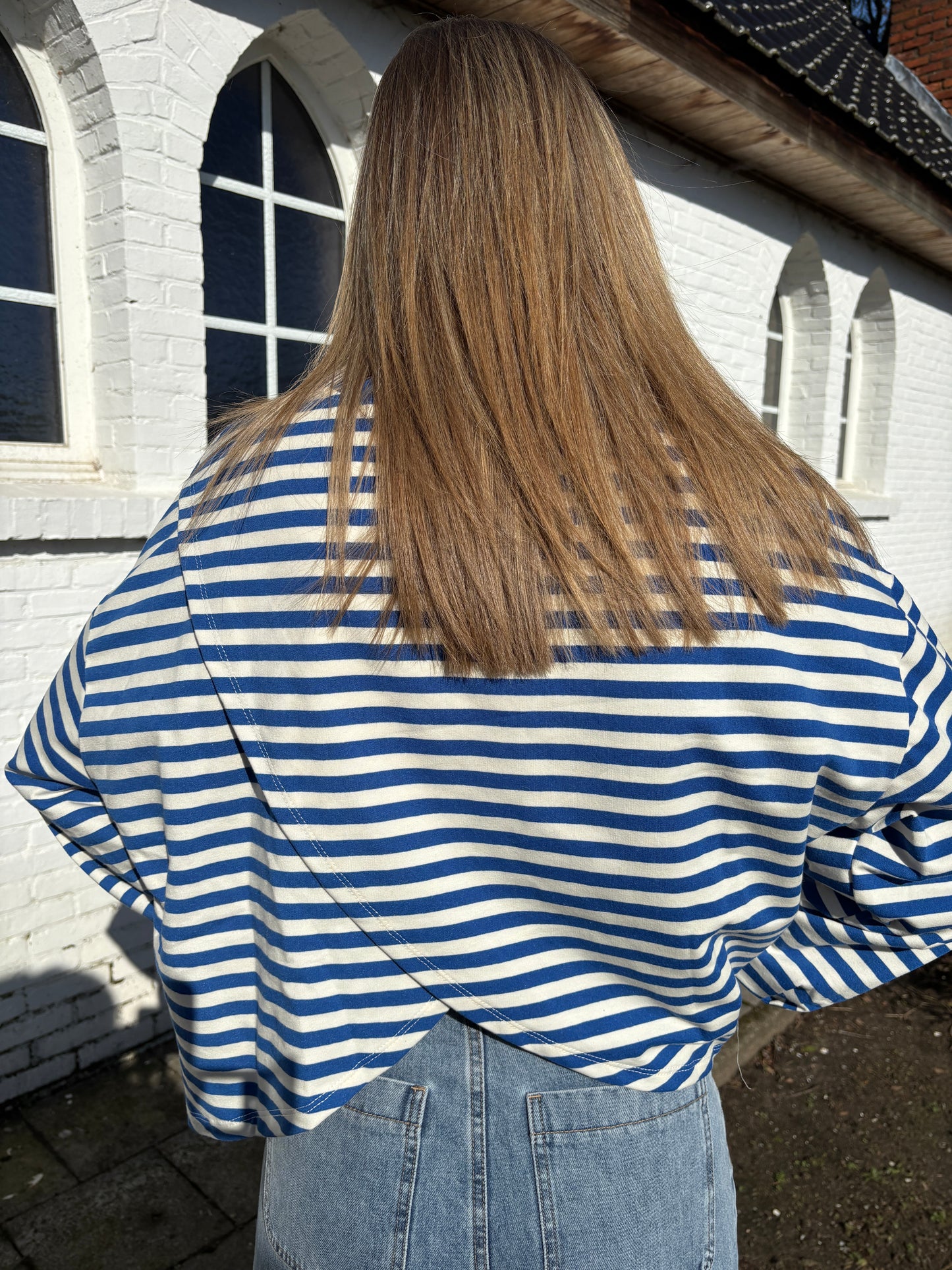 Loes sweater - blauw