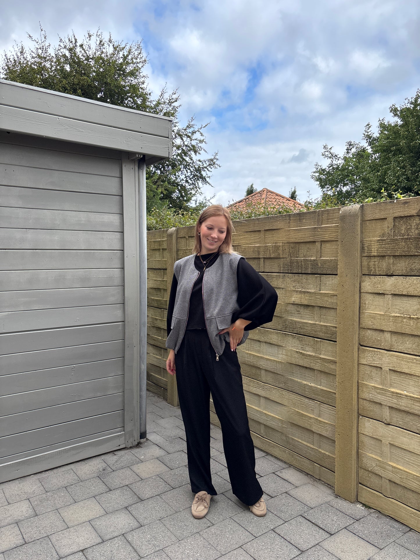 Yara gilet - grijs