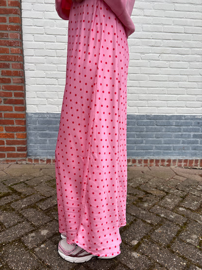 Suze rok - roze/rood