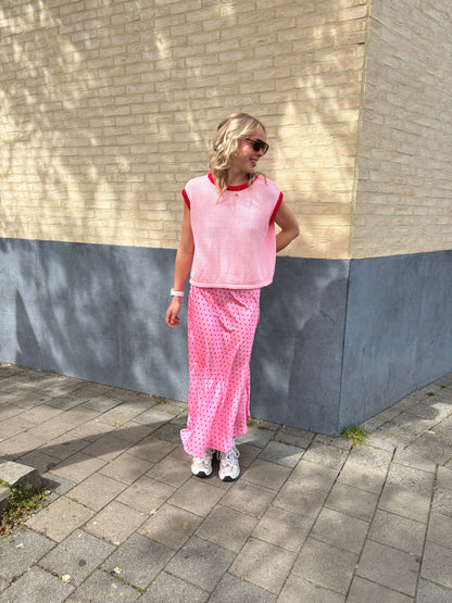 Suze rok - roze/rood