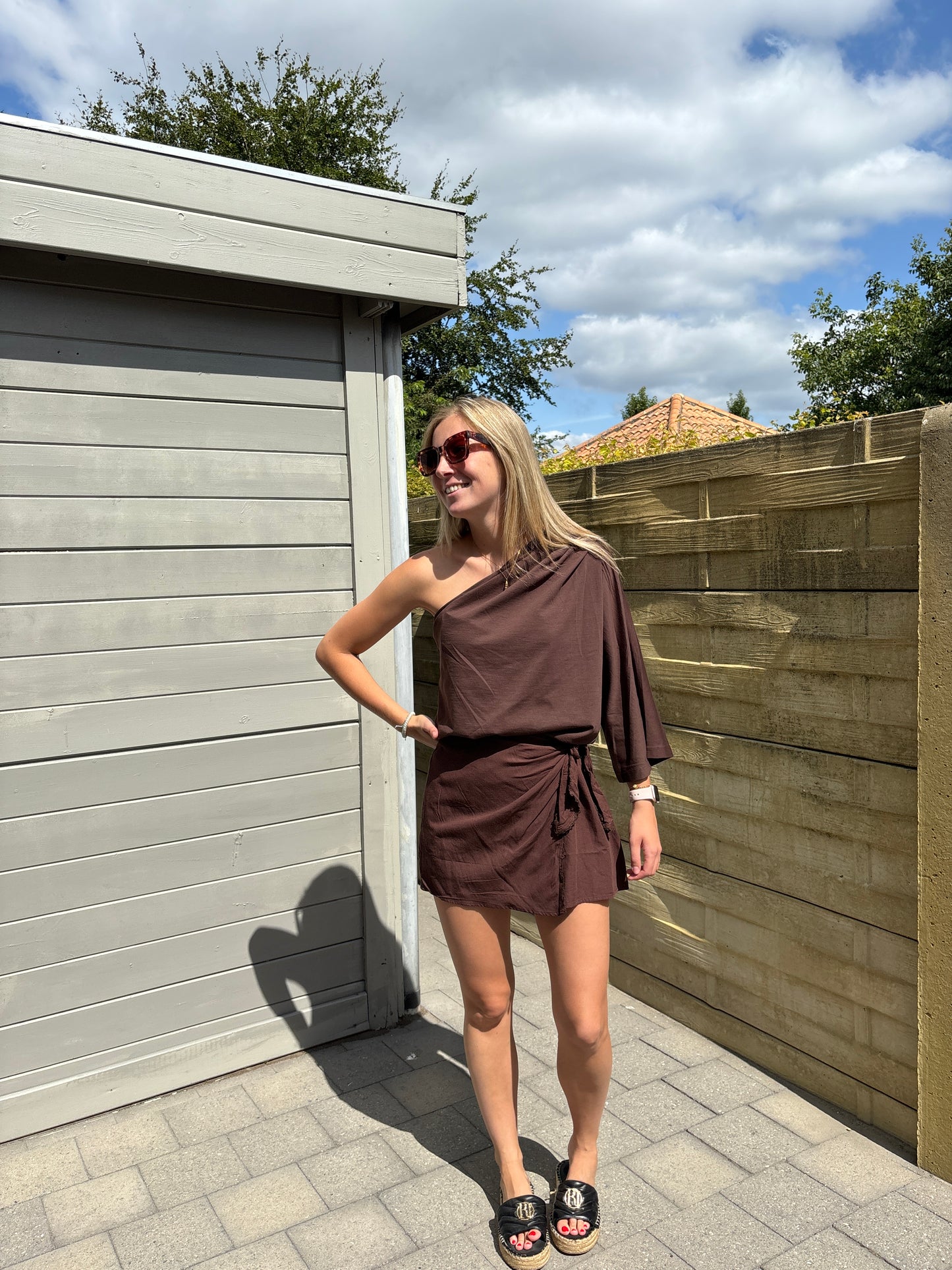 Beau skort - bruin