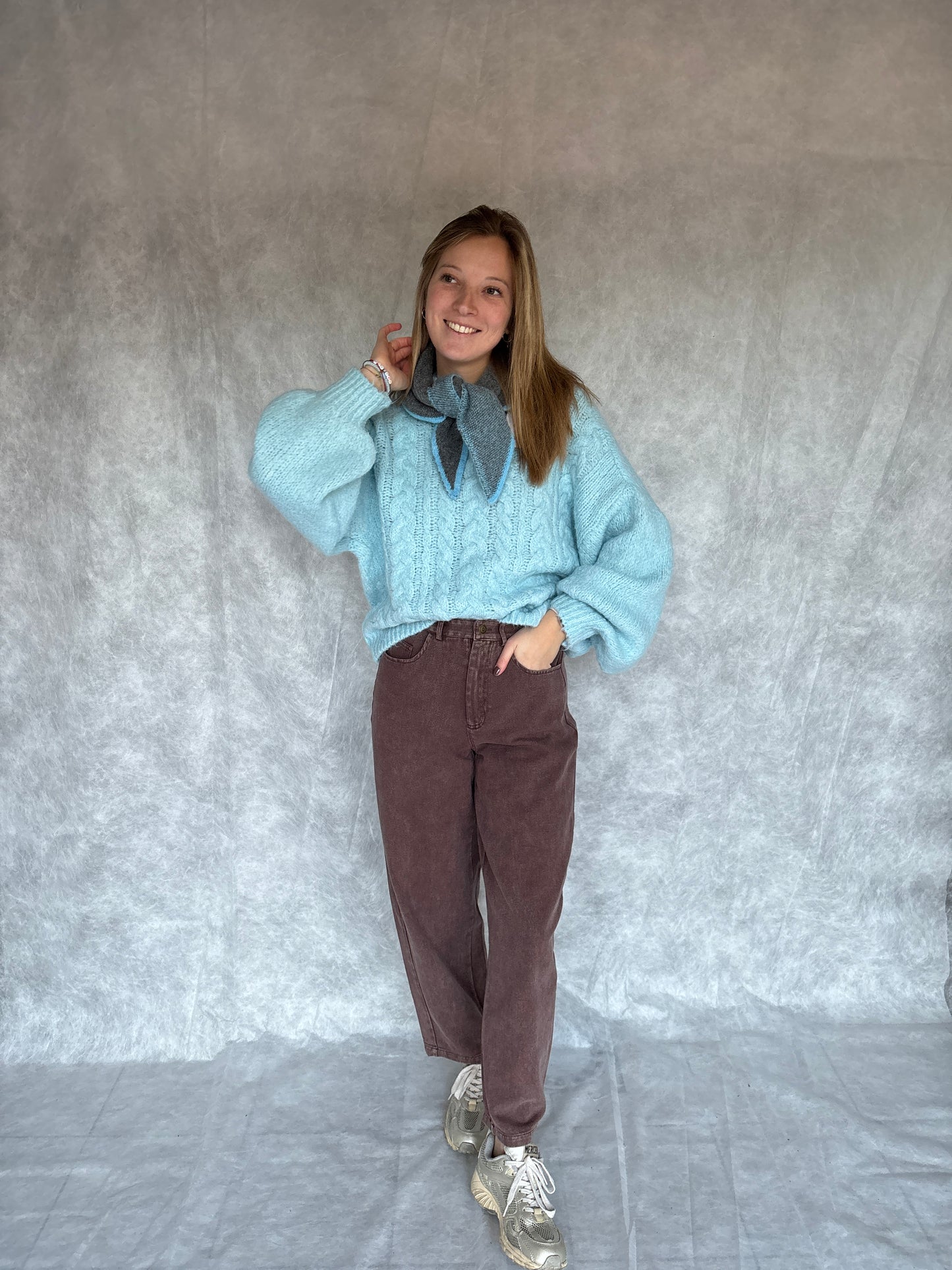 Lily trui - lichtblauw