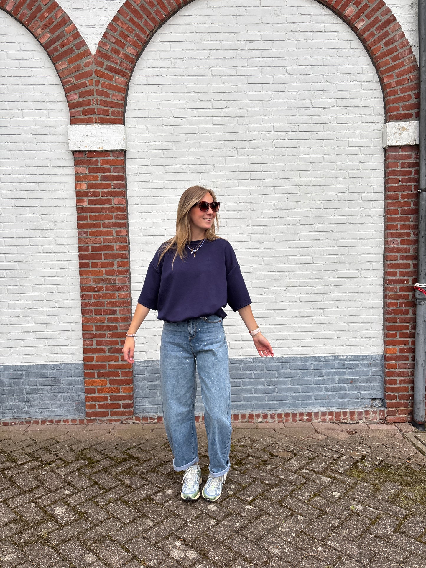 Lovi T-shirt - donkerblauw