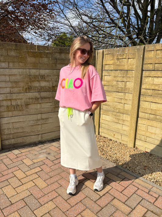 Ciao shirt - roze