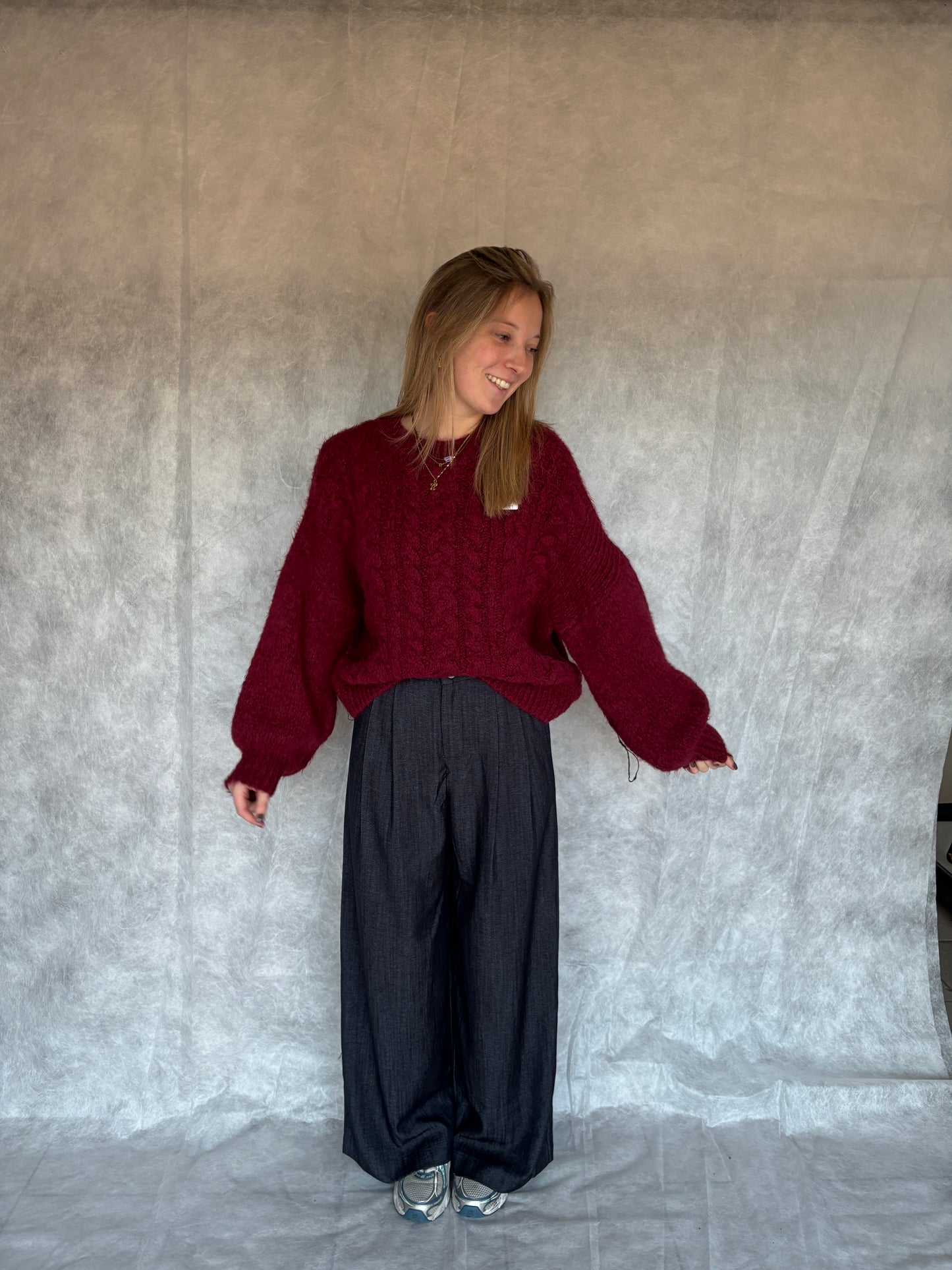 Lily trui - bordeaux