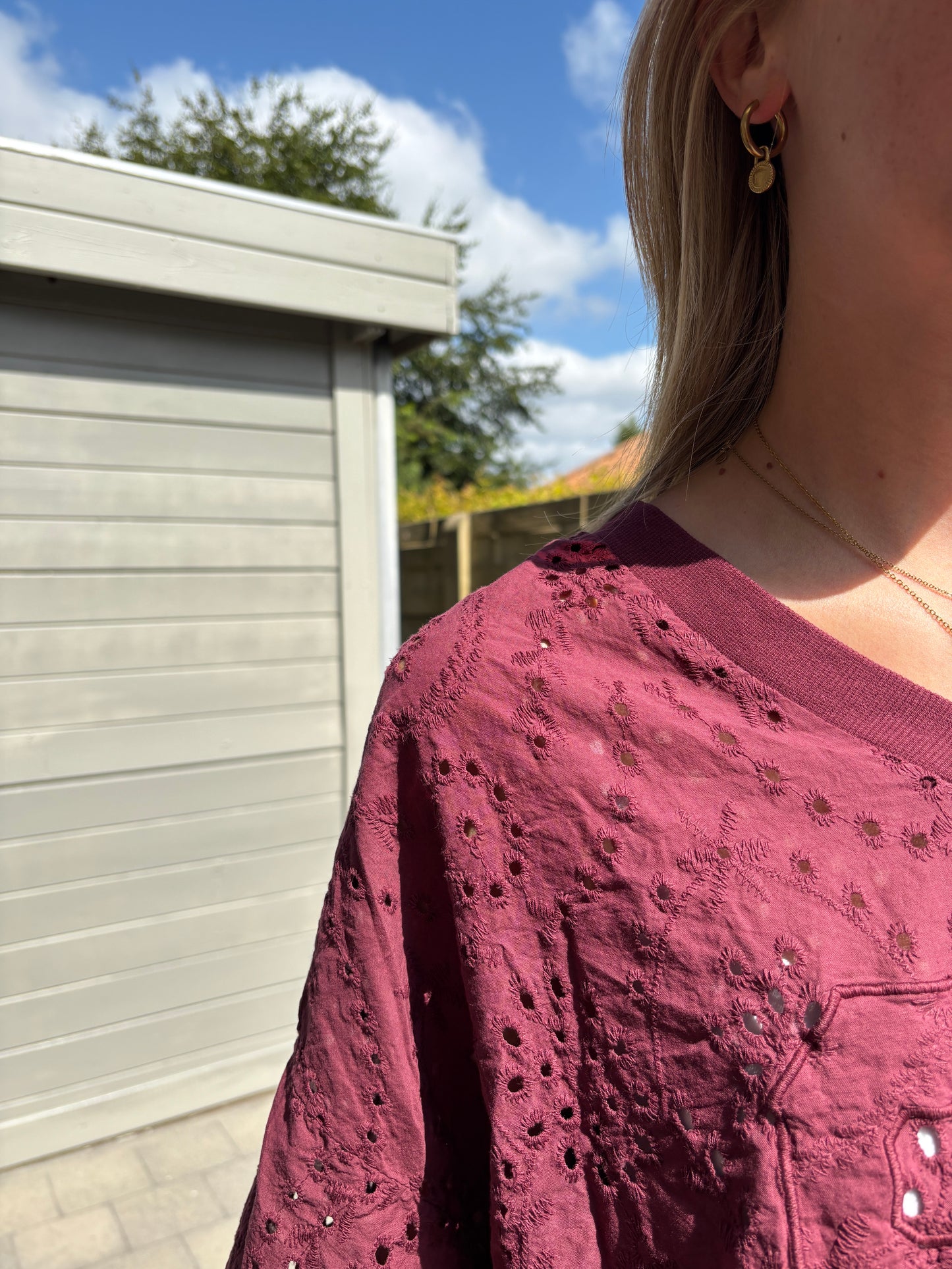 Lola t-shirt - bordeaux