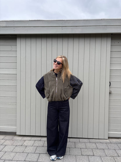 Jutta vestje - kaki