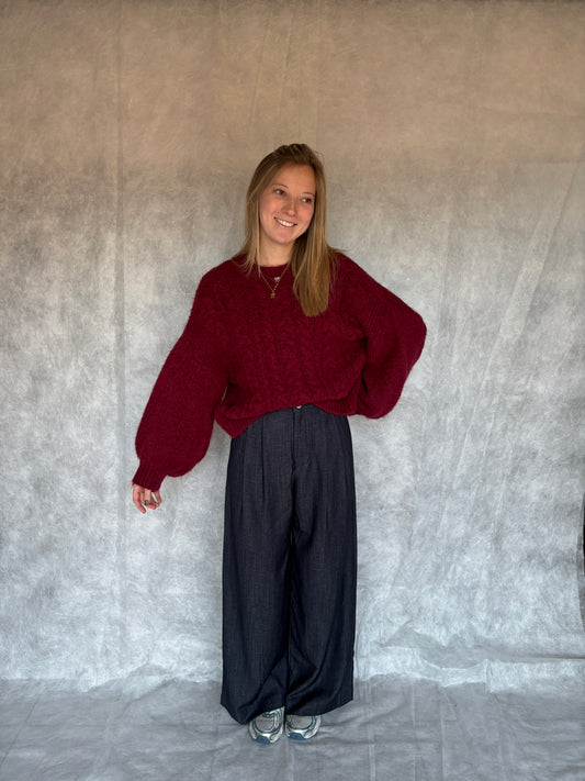 Lily trui - bordeaux