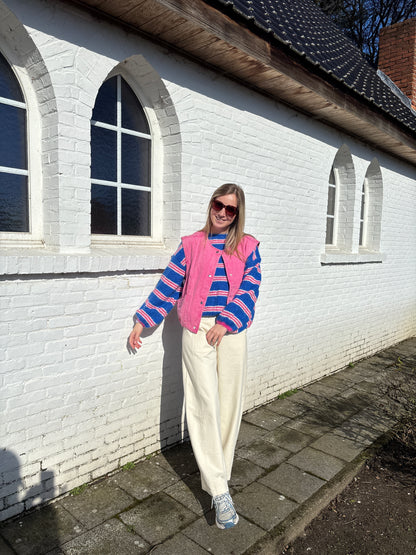 Mara gilet - roze