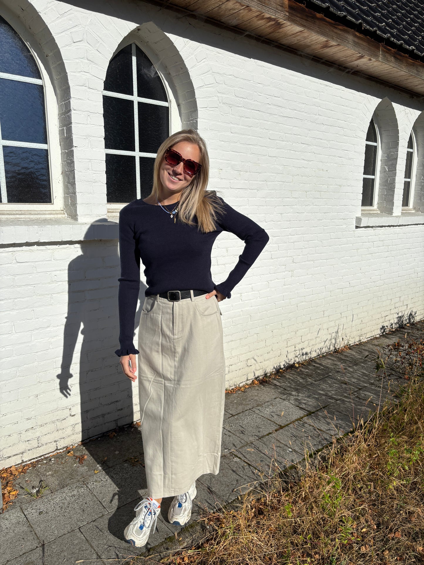 Hailey top - donkerblauw