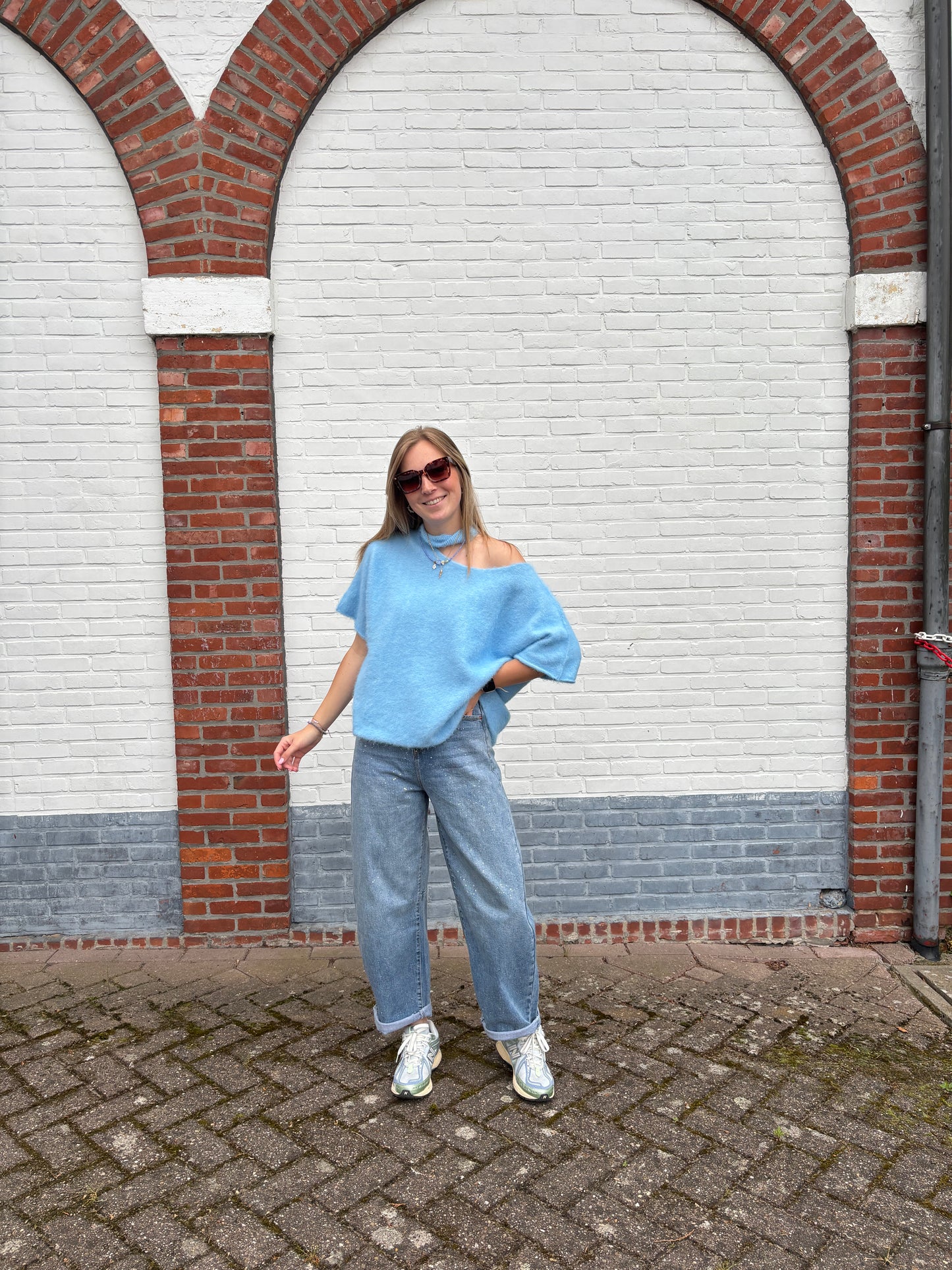 LAATSTE! Balloon glitter jeans