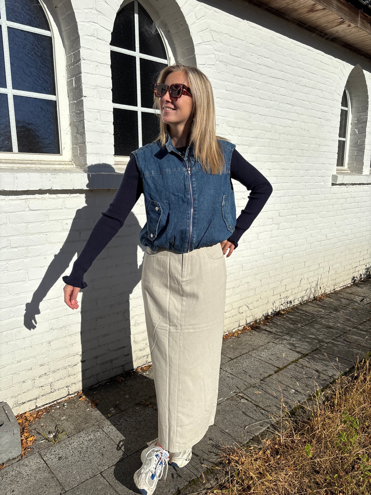 Mara gilet - jeans