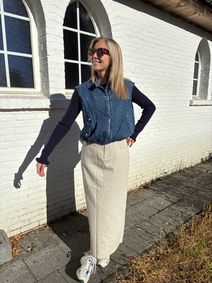 Mara gilet - jeans