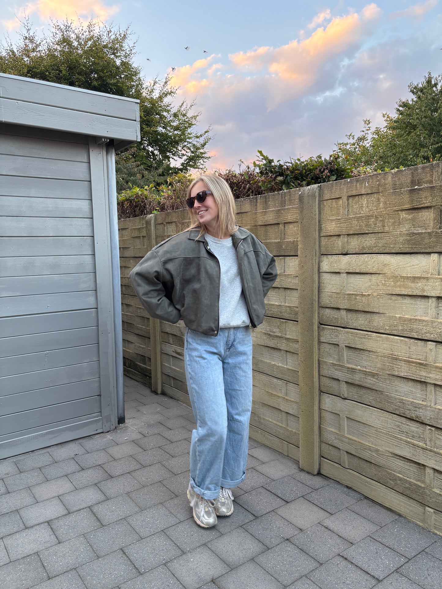 Jolene jas - kaki
