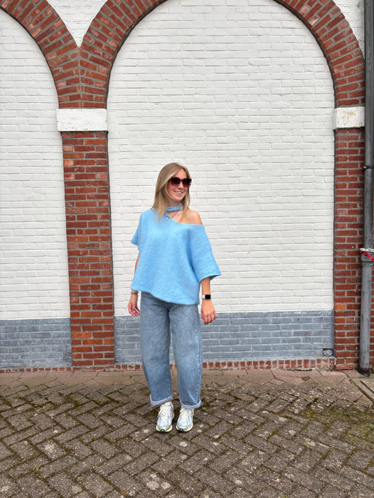 Marie pull - lichtblauw