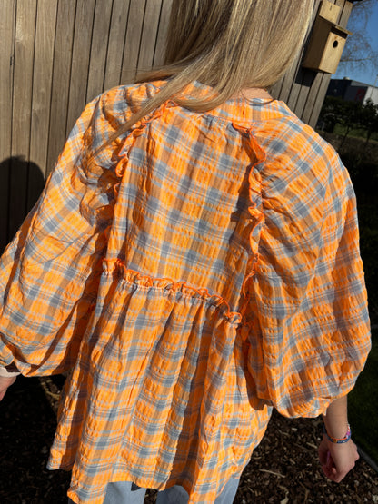 Mona blouse - oranje