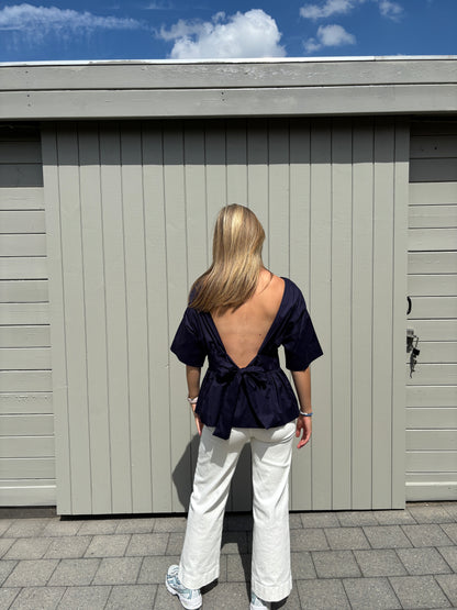 Sia striktop - marineblauw