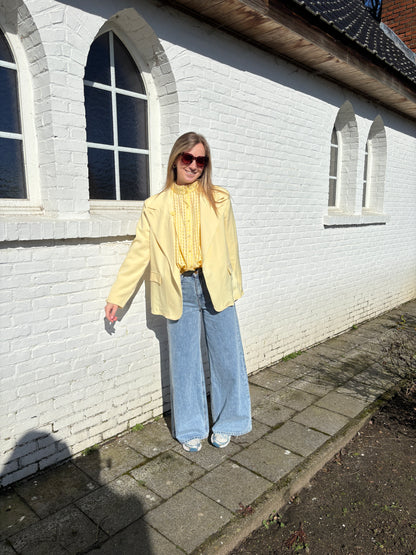 Cille blazer - geel