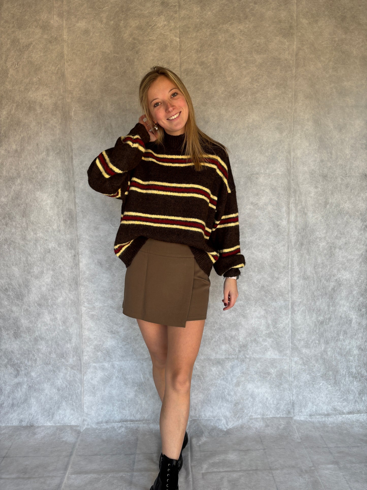 Flo coltrui - bruin/geel