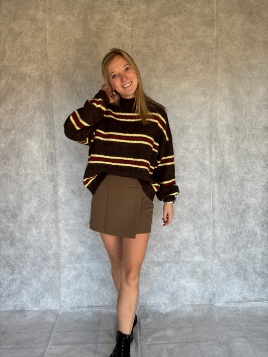 Flo coltrui - bruin/geel