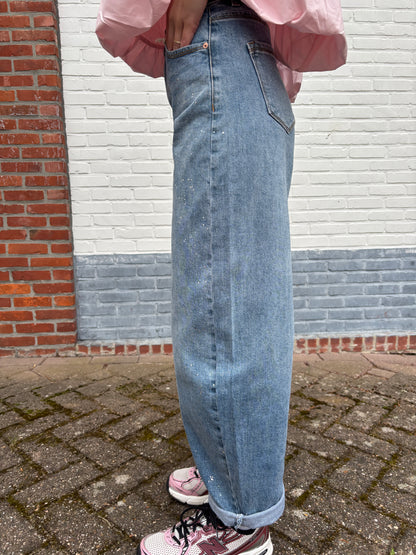 LAATSTE! Balloon glitter jeans